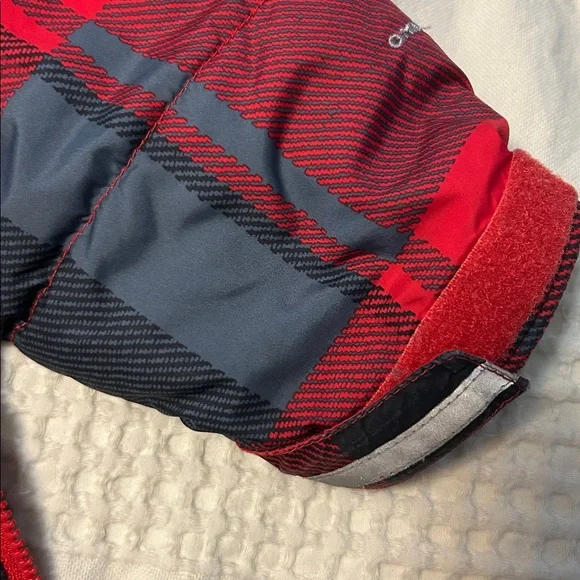 Columbia kids hoodies winter coat red and gray size 3T - Picture 6 of 8